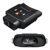 Nightfox 100V night vision goggles from two angles.