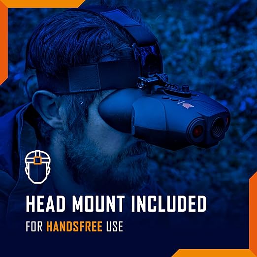 Nightfox Swift Night Vision Goggles | Head mount included