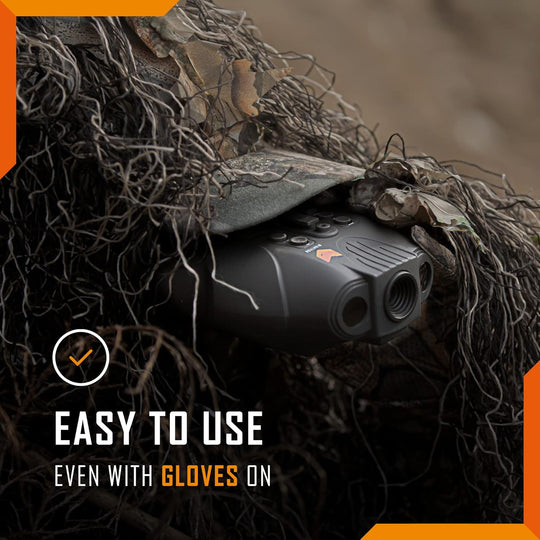 Swift Max - even with gloves on, it's easy to use