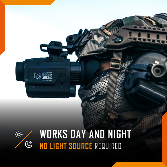 PRE-ORDER - Nightfox Arctic Head-Mounted Thermal Monocular PRE-ORDER - Nightfox Arctic Head-Mounted Thermal Monocular