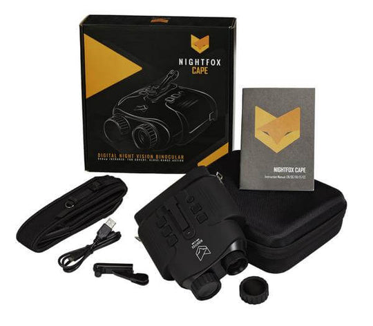 Nightfox Cape Night Vision Binocular | Comes with accessories